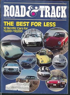 ROAD & TRACK Lancia Rally Mitsubishi Mirage Turbo Road Tests 10 1984 • $9.99