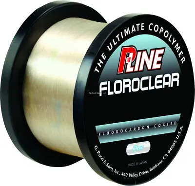 P-Line FCC-4 Floroclear Fluorocarbon Coated Mono 4lb 3000yd Clear • $66.74