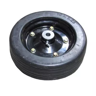 10  X 3.25  Finish Mower Wheel Solid Molded Tire W/ Bushings - Fits 5/8  Axle • $114.74