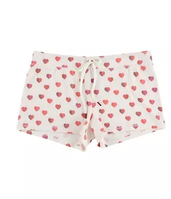 P.J. Salvage Womens Red Hearts Pajama Shorts • $27.25