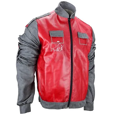 Michael J Fox SIGNED BACK TO THE FUTURE II JACKET AUTOGRAPH Marty McFly • $748
