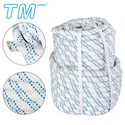 5/8 X150' Braid Nylon Polyester Low-stretch Rope Pulling Rigging 11000lbs • $56.55