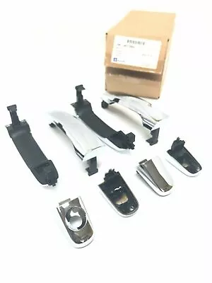 GM Chrome Exterior Door Handles 4pc Set Equinox Terrain Malibu Yukon • $35.67