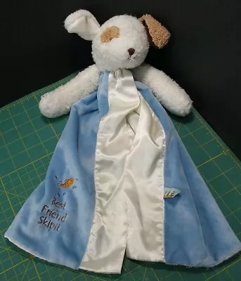 $13.99 • Buy Bunnies By The Bay Best Friend Skip It Dog Lovey Satin 12“ RARE Security Blanket