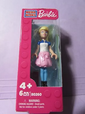 NEW Sealed In Box 2013 Mega Brands BARBIE Mega Bloks - About 2 1/2  Tall • $6.99