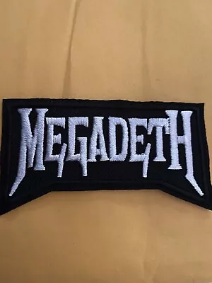 Megadeth Embroidered Iron-on Patch New 3”x1” • $6