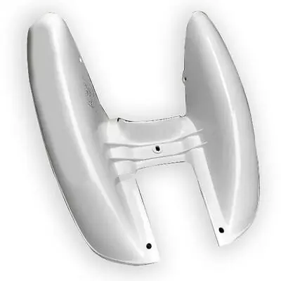 Leg Shield Cover Fender Mud White Plastic For Yamaha Chappy Lb Lb80 Lb50 Bike • $53.73