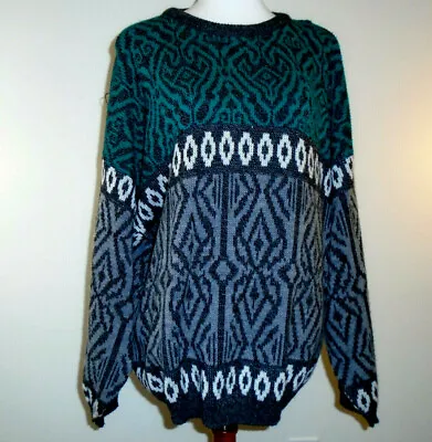 Amanda Smith Multicolor Crew Neck Long Sleeve  Sweater Plus Size 24/44 • $15