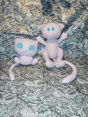 Vintage Mew 2000 Pokemon Nintendo Poke Doll Soft Toy Plush Bundle Set Used • £12.99