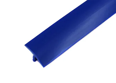 20ft Roll Of 3/4  Royal Blue Plastic T-Molding For Arcade Game Cabinet Tables • $9.99