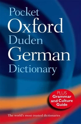 £3.48 • Buy (Good)-Pocket Oxford-Duden German Dictionary (Paperback)--0198614357