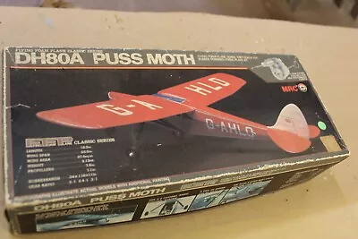 MRC DH80A Puss Moth Vintage Balsa Plane Kit • $79