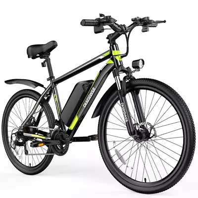 DEEPOWER Electric Bike 500W Bicycle 48V MTB E-Bike 12.8Ah/ 15Ah 21 Speed • $1319.99