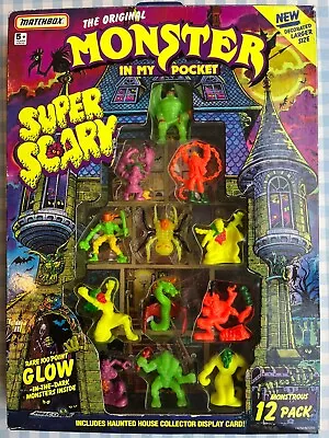 Matchbox Monster In My Pocket MIMP Box Of 12 Super Scary Monsters 1991 SERIES 4 • $26.52