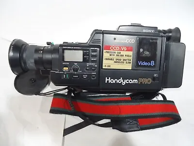 Vintage Sony Handycam CCD-V3 Video 8 Camera Recorder & Charger For Parts • $8