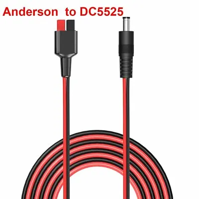 £6.49 • Buy DC 5.5x2.5mm Solar Panel Cable Connect Solar To Anderson PowerPole Adapter 16AWG