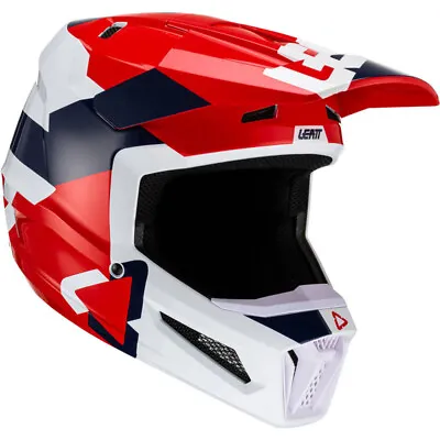 NEW Leatt Moto 2.5 Royal Motocross Dirt Bike Helmet • $99