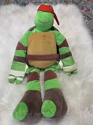 TMNT Teenage Mutant Ninja Turtles Raphael Nickelodeon Plush 24  Pillow Buddy Toy • $19.97