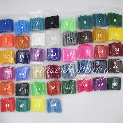 1 Pack 1008 Pcs Dental Orthodontic Ligature Ties Elastic Rubber Bands 45 Colors • $2.84