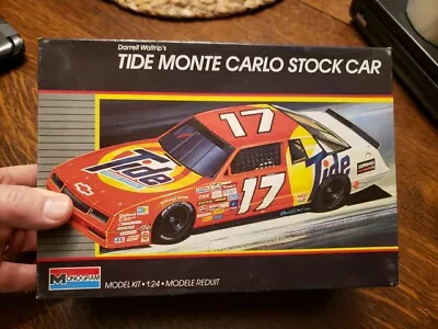 Monogram Darrell Waltrip #17 Tide Monte Carlo 1/24 Stock Car OPEN BOX  • $19.99