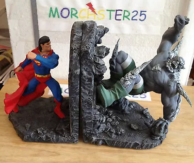 Superman Vs Doomsday Statue Bookends 1711/2030 Dc Comics • $499.95