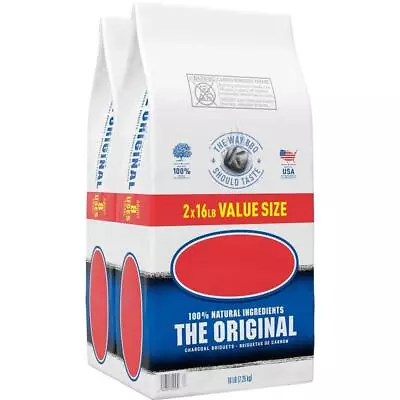 Original Charcoal Briquettes BBQ Charcoal For Grilling 16 Lbs 2 Pack • $17.14