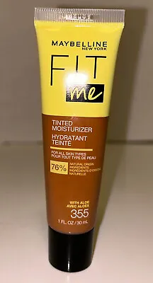 Maybelline Fit Me Tinted Moisturizer Natural Coverage #355 With Aloe • $6.50