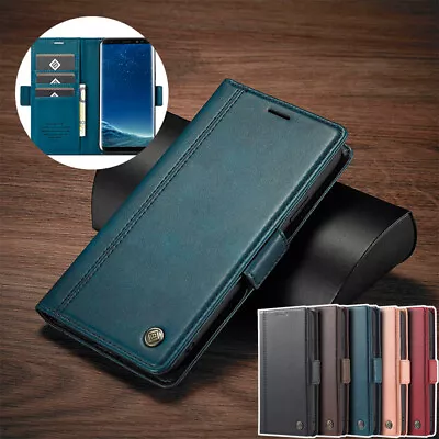 For Samsung S23 Ultra Plus S22 S21FE Note 20 Wallet Case Leather Card Flip Cover • $14.99
