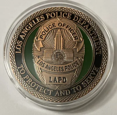 LAPD - Collectable Challenge Coin Limited • $22