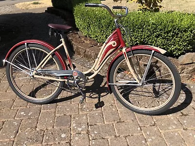 Schwinn Prewar Girls Vintage Tank Bicycle 1939 Rebuild • $900