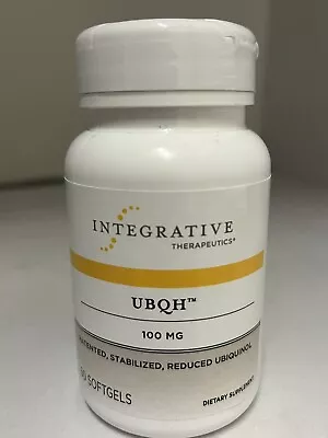 Integrative Therapeutics UBQH Patented Stabilized Reduced Ubiquinol 100mg 60ct. • $24