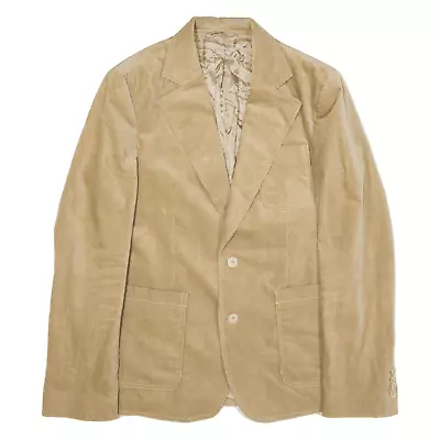 ACNE STUDIOS Blazer Corduroy Jacket Beige Womens L • £65.99