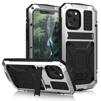 Heavy Metal Aluminum Gorilla Phone Case Stand Cover For IPhone 14 Pro Max 13 12 • £16.09