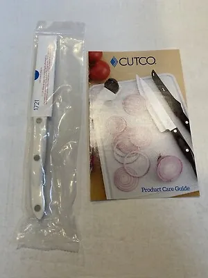 CUTCO 1721W Trimmer White Handle Brand NEW $88 Gift Pearl USA Ships Free 🫡 • $15.50