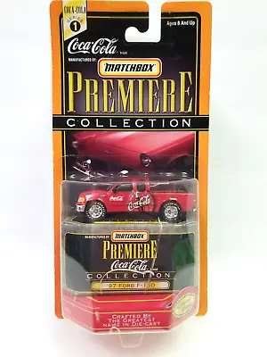 Matchbox Premier Collection Series 1 Coca Cola '97 Ford F-150 Limited Edition • $8.74