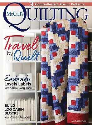 $11.99 • Buy Mccall's Quilting Magazine | Jul/aug 2021 | Travel By Quilt