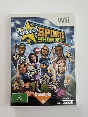 Nintendo Wii Celebrity Sports Showdown - PAL Complete With Manual VGC • $10