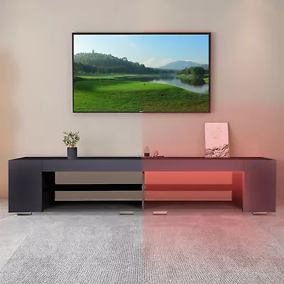 LED TV Stand Cabinet Entertainment Center Media Console For Up To 75inch TVs US • $224.99