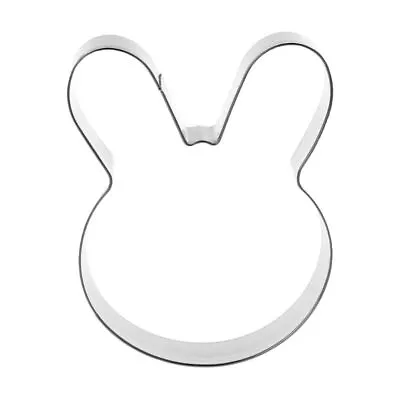 Easter Rabbit For Head Stainless Steel Cookie Cutter Cake Baking Chocolate • £5.62