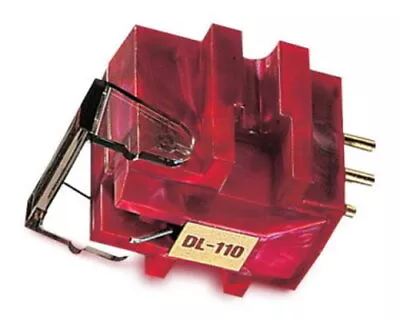 Denon DL-110 High Output MC Type Cartridge Red Moving Coil Cartridge Amplifier • $215.99