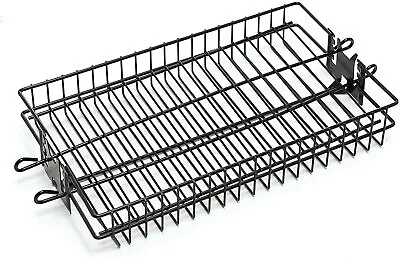 GrillPro Grilling Non-Stick Spit Rod Rotisserie Grill Basket 24785 • $24.99