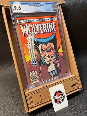 Marvel Comics: Wolverine Limited Series #1 Newsstand (1982) CGC 9.6 • $450