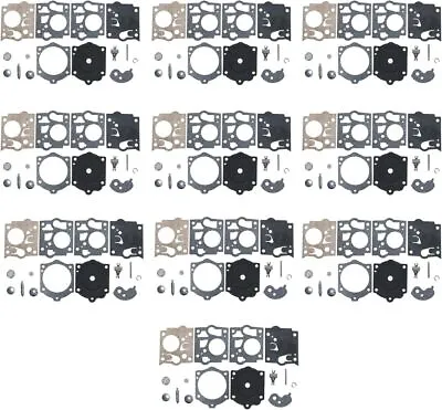 10X Carburetor Rebuild Kit For K10-SDC McCulloch Mac PROMAC 700 8200 PM 10 10-10 • $27.89