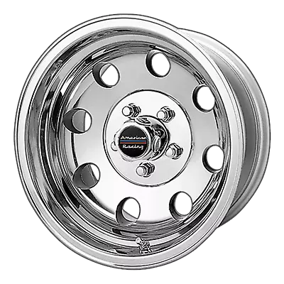 15x8 American Racing AR172 Polished Wheels 5x4.5 (-19mm) Set Of 4 • $817