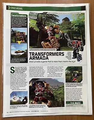 Transformers Armada - Vintage Gaming Print Preview / Poster / Wall Art • $9.75