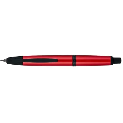 Pilot Vanishing Point Fountain Pen In Red Kanreki - 18K Gold Medium Point -2023 • $360