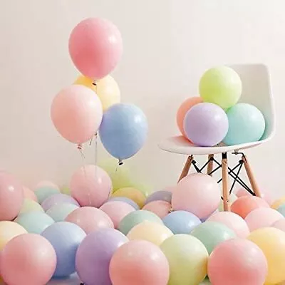 10pcs 5 Inch / 12.7cm Latex Balloons Helium Party Decor - Pastel Macaron Colours • $4.55