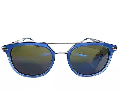 New Polarized Gianfranco Ferre GFF 1R87 004 Round Blue 51mm Men's Sunglasses  • $129.99