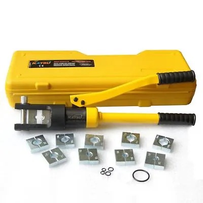 £33.99 • Buy 416373 Manual Hydraulic Electric Cable Wire Terminal Crimping Tool Die Set 240mm