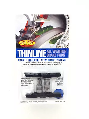 Kool-stop Thinline Mountain Bike V Brake Shoes Pads New • $12.59